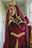 Princess Memphis walks through the halls of the castle